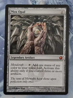 Mox Opal - Scars of Mirrodin - Magic the Gathering - MTG - Light Play - Image 1