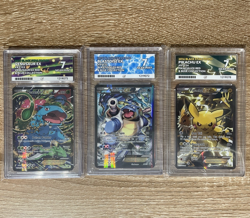 ACE 7s Blastoise EX XY122 Venusaur EX XY123 Pikachu EX XY124 Pokemon Promo Cards - Image 1