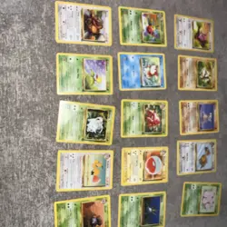 15 Card Bundle of WOTC Base Set Jungle Set 1999 Pokemon Cards - Image 1
