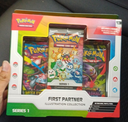 Pokemon First Partner Illustration Collection Series 1 Box 3 Promo Cards 2021 - Image 1