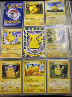 My Old Pokemon Binder Collection Base Set Jungle Set + More Pokemon Cards - Image 3