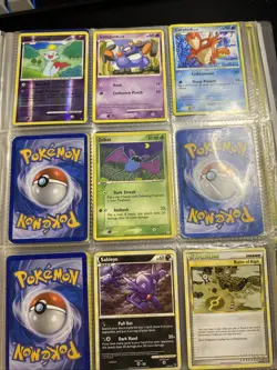 My Old Pokemon Binder Collection Base Set Jungle Set + More Pokemon Cards - Image 5