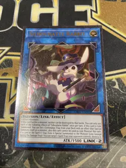 Silhouhatte Rabbit Ultimate Rare Unl Edition OP27-EN002 NM Yugioh - Image 1