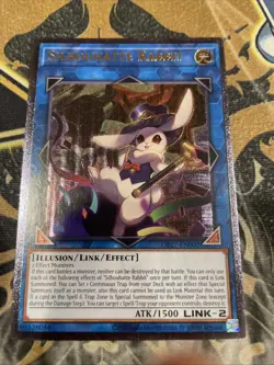 Silhouhatte Rabbit Ultimate Rare Unl Edition OP27-EN002 NM Yugioh - Image 2