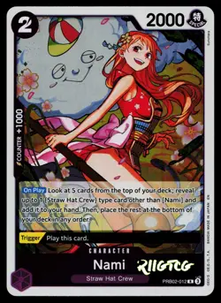 Nami PRB02-012 Premium Booster -The Best- Vol. 2 One Piece NM - Image 1