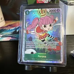 Perona OP12-034 - One Piece TCG Legacy of the Master SR English Foil NM - Image 1