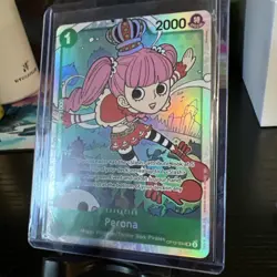 Perona OP12-034 - One Piece TCG Legacy of the Master SR English Foil NM - Image 3