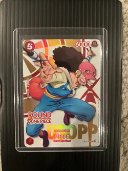One Piece x Round 1 ENGLISH Promo Card - Usopp OP11-003 - Image 1