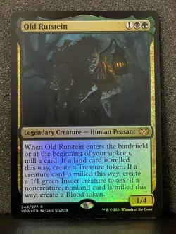 MTG: Old Rutstein 244/277 (FOIL) Innistrad: Crimson Vow - Image 1