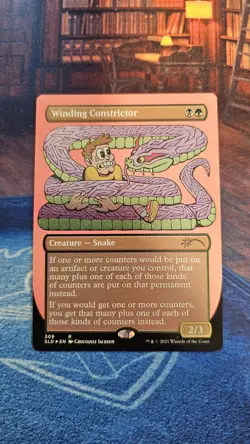 Winding Constrictor (Foil Etched) Secret Lair Drop Foil - Image 1