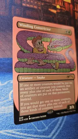 Winding Constrictor (Foil Etched) Secret Lair Drop Foil - Image 2