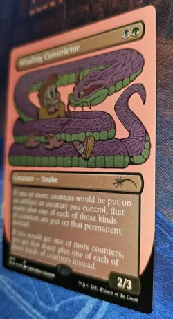 Winding Constrictor (Foil Etched) Secret Lair Drop Foil - Image 3