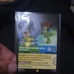 Disney Lorcana Mickey Mouse & Minnie Mouse - Adventuring Duo 99/207 Nm - Image 1