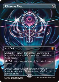 Chrome Mox (Borderless) - 92 / English / Lightly Played - Image 1