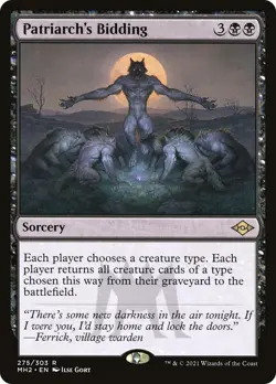 Patriarch's Bidding - 275 / English / Lightly Played - Image 1