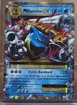 2016 Pokemon XY Evolutions #22 M Blastoise EX - Image 1