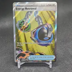 Energy Retrieval 108/086 Ultra Rare Me04: Pokemon Chaos Rising Holo Near Mint - Image 1