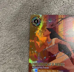 NEW FRESH LORCANA ATTACK OF THE VINE ENCHANTED POCAHONTAS & MEEKO SET 13 227/207 - Image 2