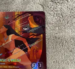 NEW FRESH LORCANA ATTACK OF THE VINE ENCHANTED POCAHONTAS & MEEKO SET 13 227/207 - Image 3