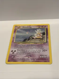 Slowking 14/111 Neo Genesis Unlimited Holo Rare Holo Swirl Pokemon LP - Image 4