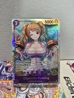 Charlotte Pudding PRB02-010 SR ONE PIECE Card The Best 2 - One Piece English - Image 1