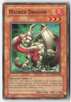 Yugioh - Masked Dragon SD1-EN009 Unlimited - Common - Image 1