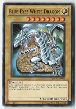 Blue-Eyes White Dragon SDDC-EN004 Unlimited Common MP - Image 1