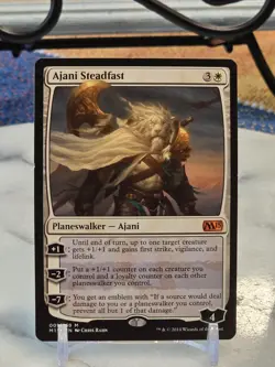 MTG Ajani Steadfast Core Set 2015 (M15) Regular LP - Image 1