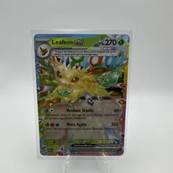 Leafeon ex Holo Double Rare SV: Prismatic Evolutions 006/131 NM - Image 1