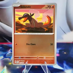 Salandit 015/088 Perfect Order Reverse Holo Pokemon TCG - Image 1