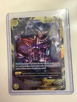 CCG One Piece Card Game Marshall D Teach OP16-119 SEC - Image 1