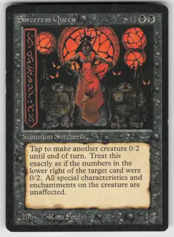 Sorceress Queen Arabian Nights Uncommon MAGIC: THE GATHERING - Image 1