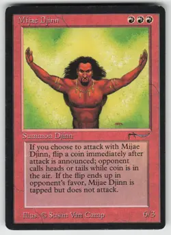 Mijae Djinn Arabian Nights Rare MAGIC: THE GATHERING - Image 1