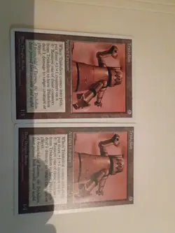 4th Edition Triskelion MTG Magic the Gathering NM - Image 1