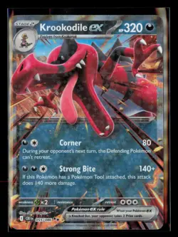 Krookodile ex 055/086 Me04: Chaos Rising Holo - Image 1