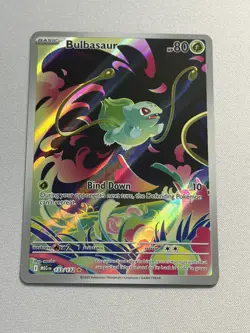 Bulbasaur 133/132 Illustration Rare IR Pokemon Mega Evolution Near Mint - Image 1