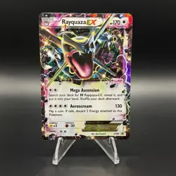 Rayquaza EX XY69 Black Star Promo Holo Shiny - Image 1