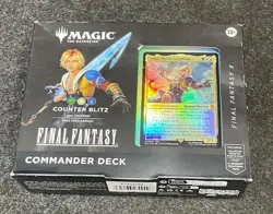 Magic The Gathering Counter Blitz Final Fantasy X, Sealed Box has Dents - Image 1