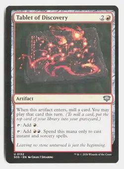 Tablet of Discovery 132 Uncommon Secrets of Strixhaven Magic: The Gathering - Image 1