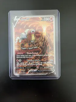 The Pokemon Company Entei V GG36/GG70 Crown Zenith Galarian Gallery Holo UR - Image 3