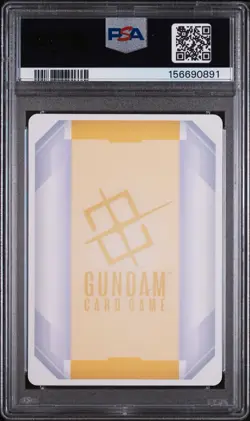 2025 GUNDAM EX BASE PROMOS BANDAI CARD GAMES FEST #005 EX BASE PSA 10 - Image 2