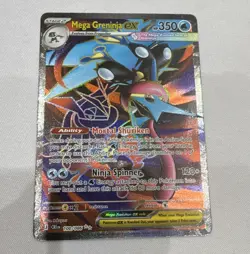 Mega Greninja EX 100/086 Evolutions Full Art Holo Ultra Rare English - Image 1