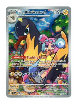 Journey Together Iono's Kilowattrel #163/159 Holo - Image 1