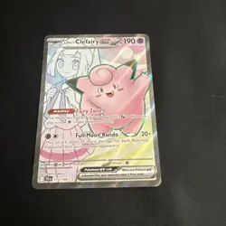 Lillie's Clefairy ex 173/159 Ultra Rare Journey Together Pokemon Holo Near Mint - Image 1