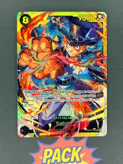 Sabo SEC OP07-118 Secret Rare Premium Booster - The Best Vol. 2 One Piece En - Image 1