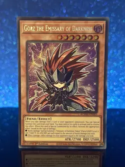 Yu-Gi-Oh Battles Of Legend - Gorz the Emissary of Darkness BLMM-EN005 - SR - Image 1