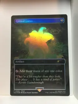 Gilded Lotus (Rainbow Foil) (909) Secret Lair Drop Foil - Image 1