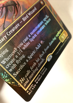 MTG Kykar, Wind's Fury (Borderless Foil) Commander: Bloomburrow 0091 NM - Image 2