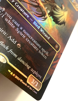 MTG Kykar, Wind's Fury (Borderless Foil) Commander: Bloomburrow 0091 NM - Image 3