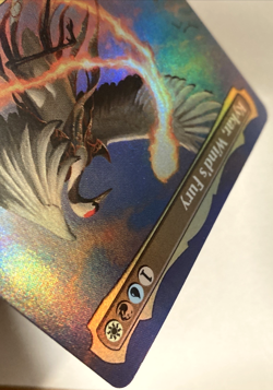 MTG Kykar, Wind's Fury (Borderless Foil) Commander: Bloomburrow 0091 NM - Image 4
